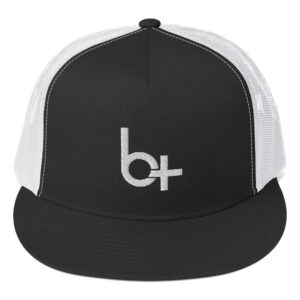 b+ (be positive) Trucker Hat